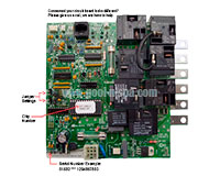 Balboa 51692 Circuit Board CAT100R1(x), Catalina Spas 91-255