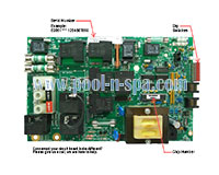 Balboa 52551 Circuit Board MAS460R1(x), Master Spas X801040