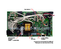 Balboa 55880 Circuit Board CAT2000R1(x), Catalina Spas 374