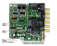 Balboa 50688 Circuit Board D1DR1(x) Alt Repl 2, Dimension One 1560-108