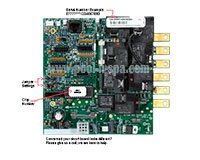 Balboa 53187 Circuit Board H50DR1(x) Alt Repl, (Lg LCD Pnl), Hawkeye