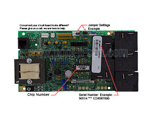 Balboa 50514 Circuit Board PROMOR1(x), Marquis Spa 600-6261