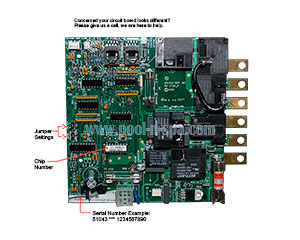 Balboa 51043 Circuit Board C11G0R1(x), Cal Spa