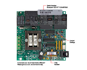 Balboa 52215 Circuit Board R742R1(x), Jacuzzi