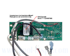 Balboa 53681 Ext. Relay Circuit Board, Cal Spa, Hydro-Quip 33-0029A-K