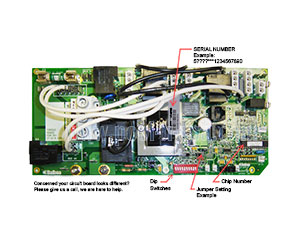 Balboa 55477 Circuit Board VS515ZR1(x)