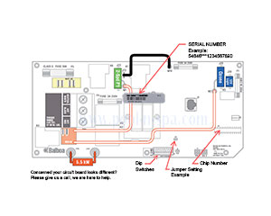 Cal Spa ELE09100400 Circuit Board VS300FHXR1(x)