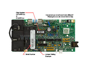 Leisure Bay 306524 (LB124RR1(x), Z124RR1(x)) Circuit Board