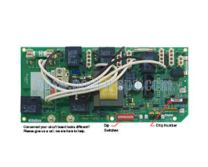 Master Spas X801024 (MAS501SR1(x), MAS501R1(x)) Circuit Board